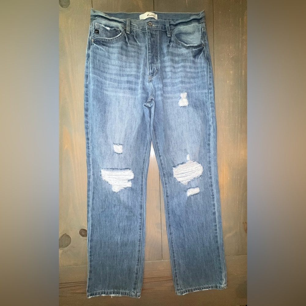 Kancan Distressed Jeans Size 11 Waist 29